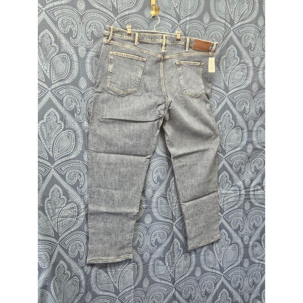 Lands End Mens Traditional Fit Stretch 5 Pocket Denim Jeans Size 44x31 - Picture 2 of 3